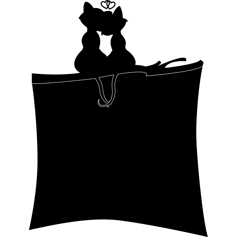 Adesivi follia : adesivo lavagna gatto