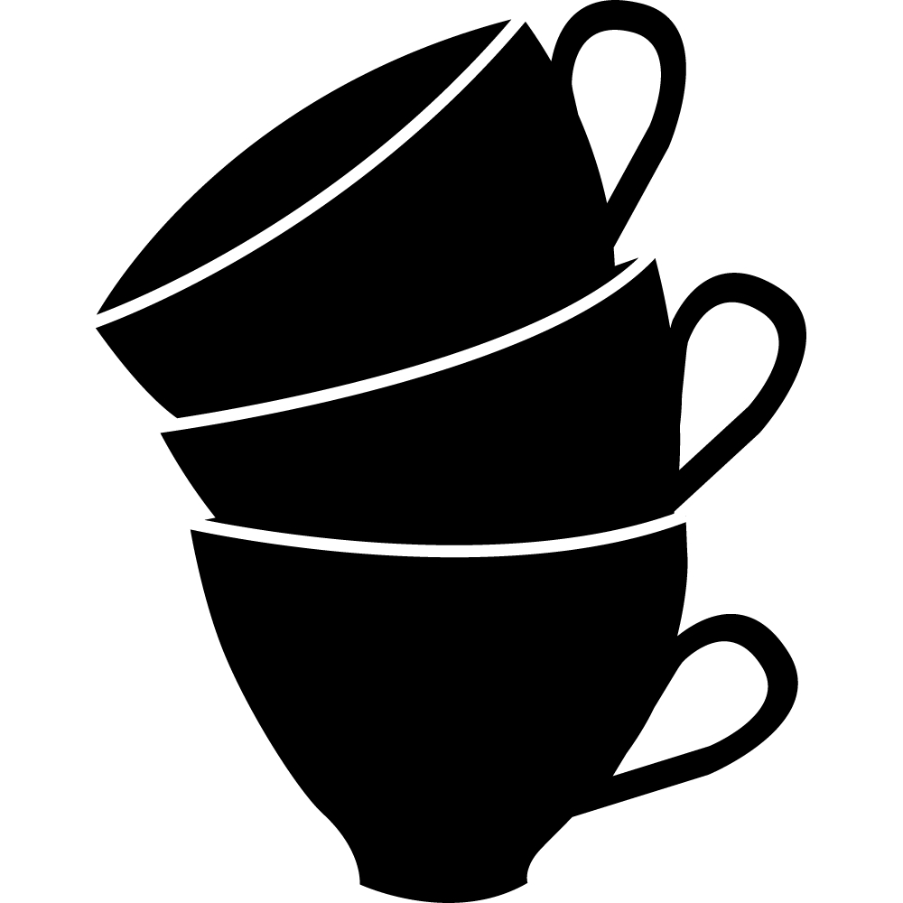 Adesivi follia : adesivo lavagna tazzina caffè