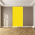 Adesivo Murale metro colore giallo
