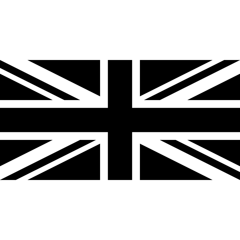 Adesivo Bandiera Inglese