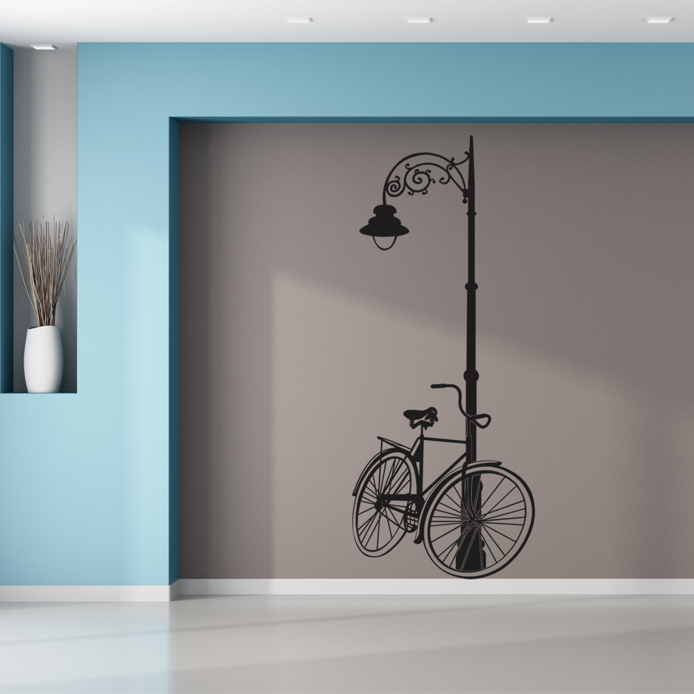 adesivi murali bicicletta