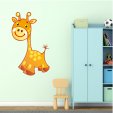 Adesivo Murale bambino giraffa