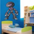 Adesivo Murale bambino robot