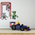 Adesivo Murale bambino robot