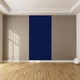 Adesivo Murale metro colore blu