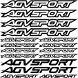 Kit Adesivo agvsport