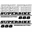 Kit Adesivo Ducati 888 desmo