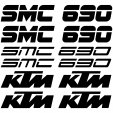 Kit Adesivo Ktm 690 smc