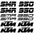 Kit Adesivo Ktm 950 smr