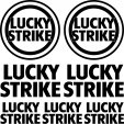 Kit Adesivo lucky strike