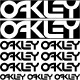 Kit Adesivo oakley