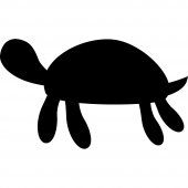 Adesivo Lavagna tartaruga