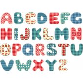Adesivo Murale bambino alfabeto