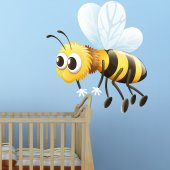 Adesivo Murale bambino ape