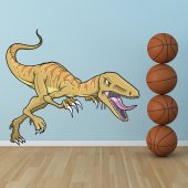 Adesivo Murale bambino dinosauro