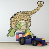 Adesivo Murale bambino dinosauro