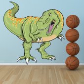 Adesivo Murale bambino dinosauro