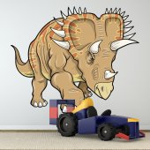 Adesivo Murale bambino dinosauro