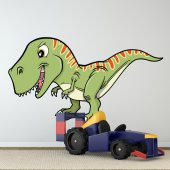 Adesivo Murale bambino dinosauro