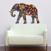 Adesivo Murale bambino elefante