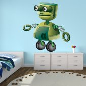 Adesivo Murale bambino robot