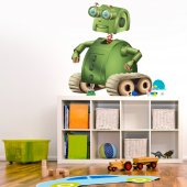 Adesivo Murale bambino robot