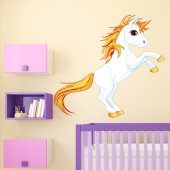 Adesivo Murale bambino unicorno