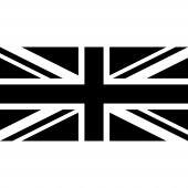 Adesivo Murale bandiera inglese