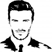 Adesivo Murale david beckham