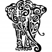 Adesivo Murale elefante