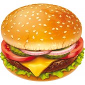 Adesivo Murale hamburger
