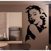 Adesivo Murale Marilyn Monroe