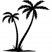 Adesivo Murale palme