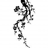 Adesivo Murale ramo fiori