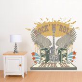 Adesivo Murale rock'n'roll