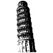 Adesivo Murale Torre di Pisa