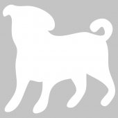 Adesivo velleda cane
