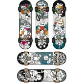 Kit Adesivo Murale   5 skateboard