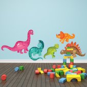 Kit Adesivo Murale bambini dinosauri